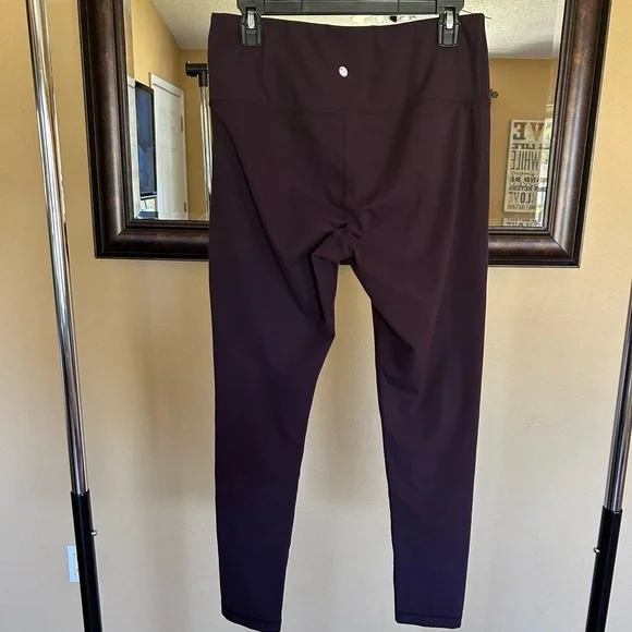 Yogalicious Deep Plum Leggings - Picture 2 of 5